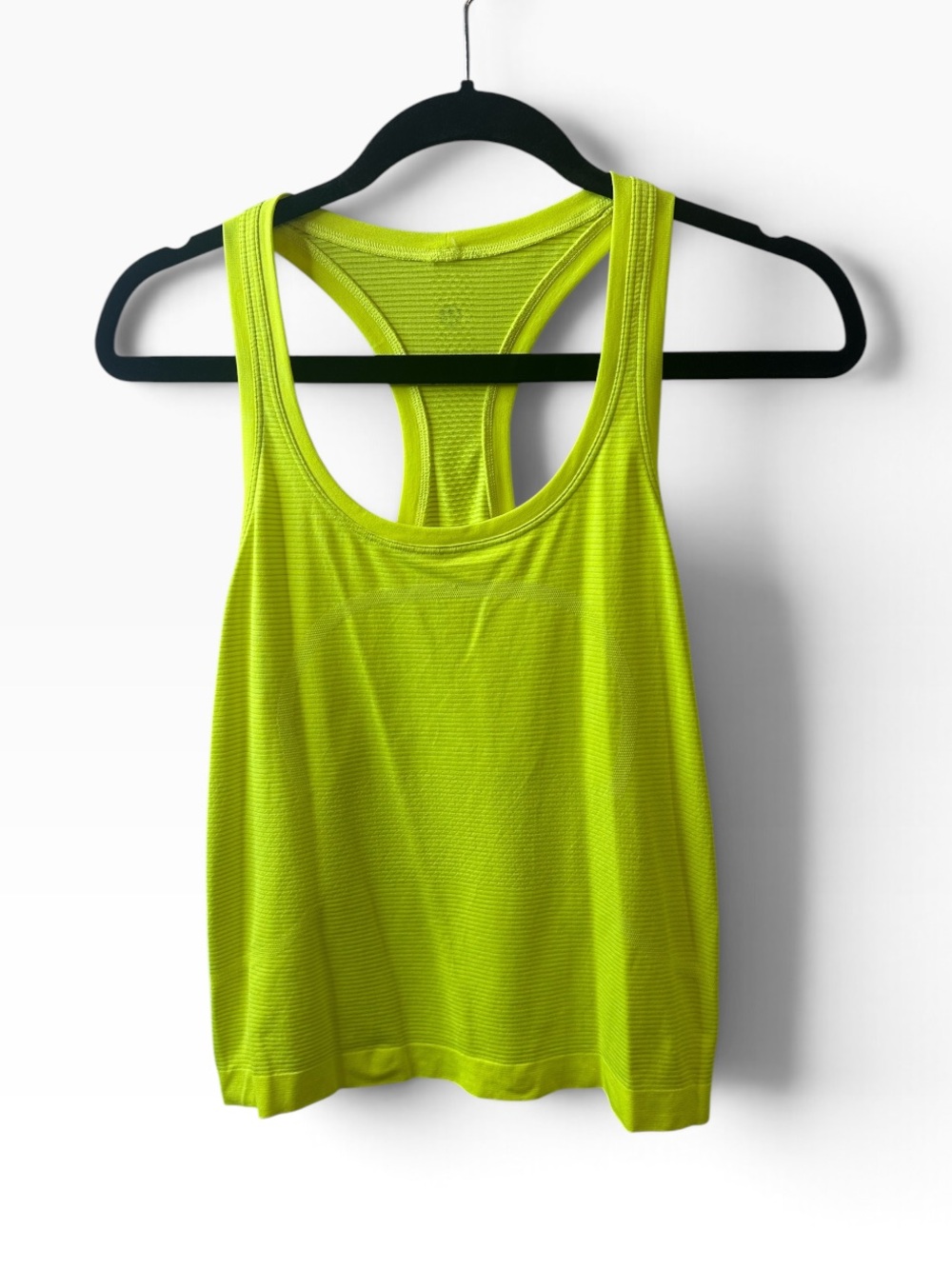 Lululemon Racerback Tank • Highlighter Yellow Size 8
